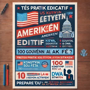 US Citizenship Civics Practice Test in Creole