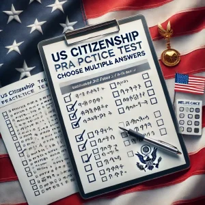 US Citizenship Practice Test in Amharic - Choose Multiple Answers